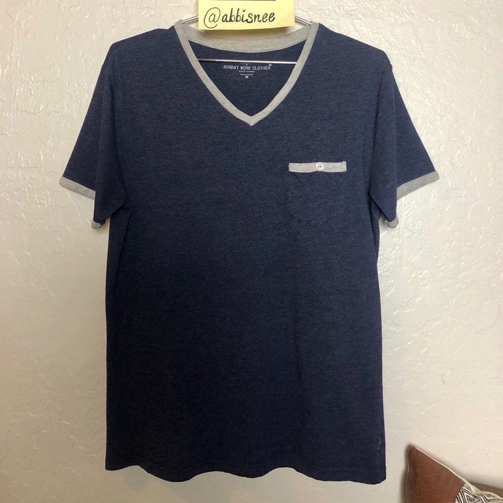 Light & Comfy Blue Men’s T-shirt